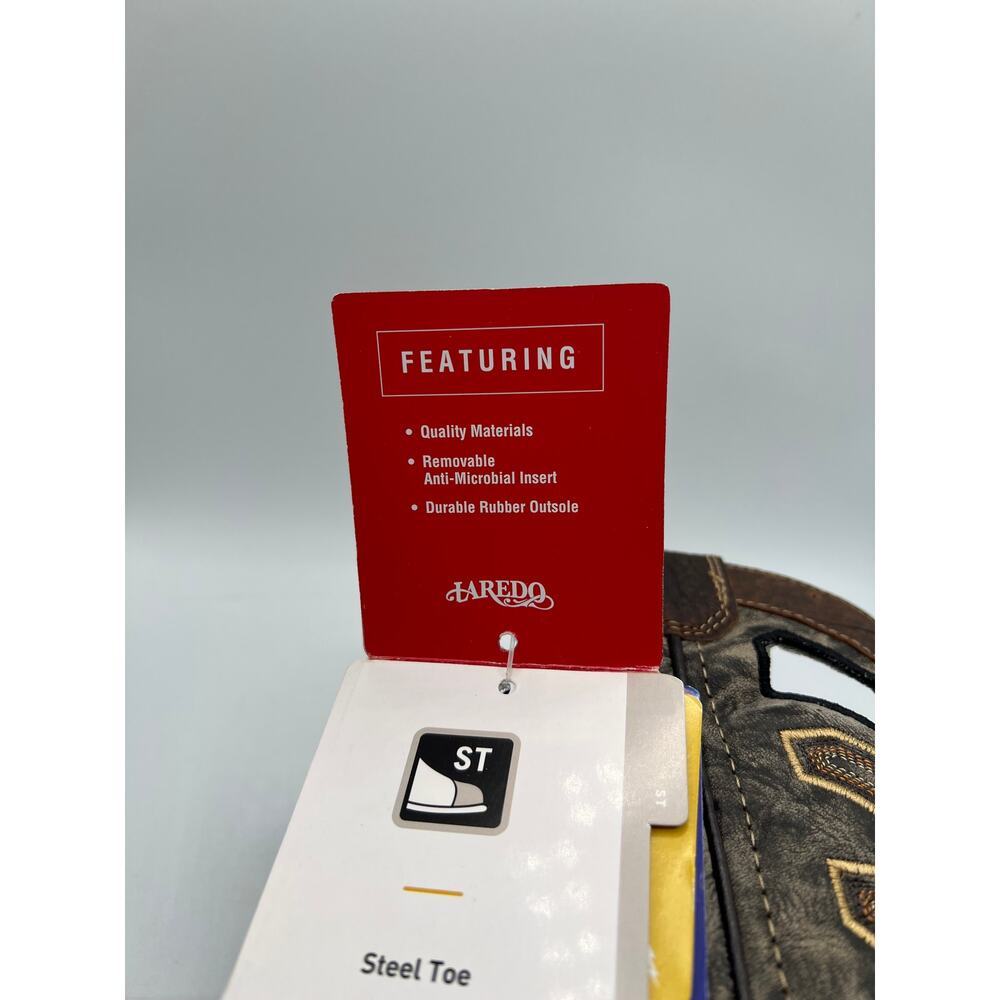 Laredo Men's Extra Wide Boots Size 11 M - Picture 7 of 12